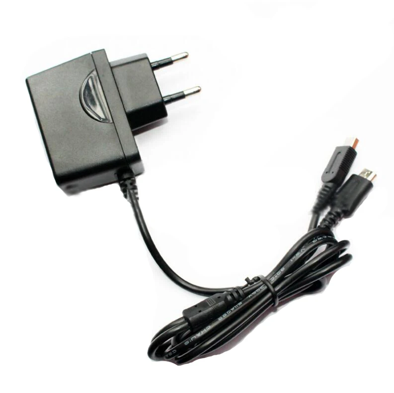 2 in 1 Wall Home Travel Charger AC Power Adapter Cord For Nintendo DS
