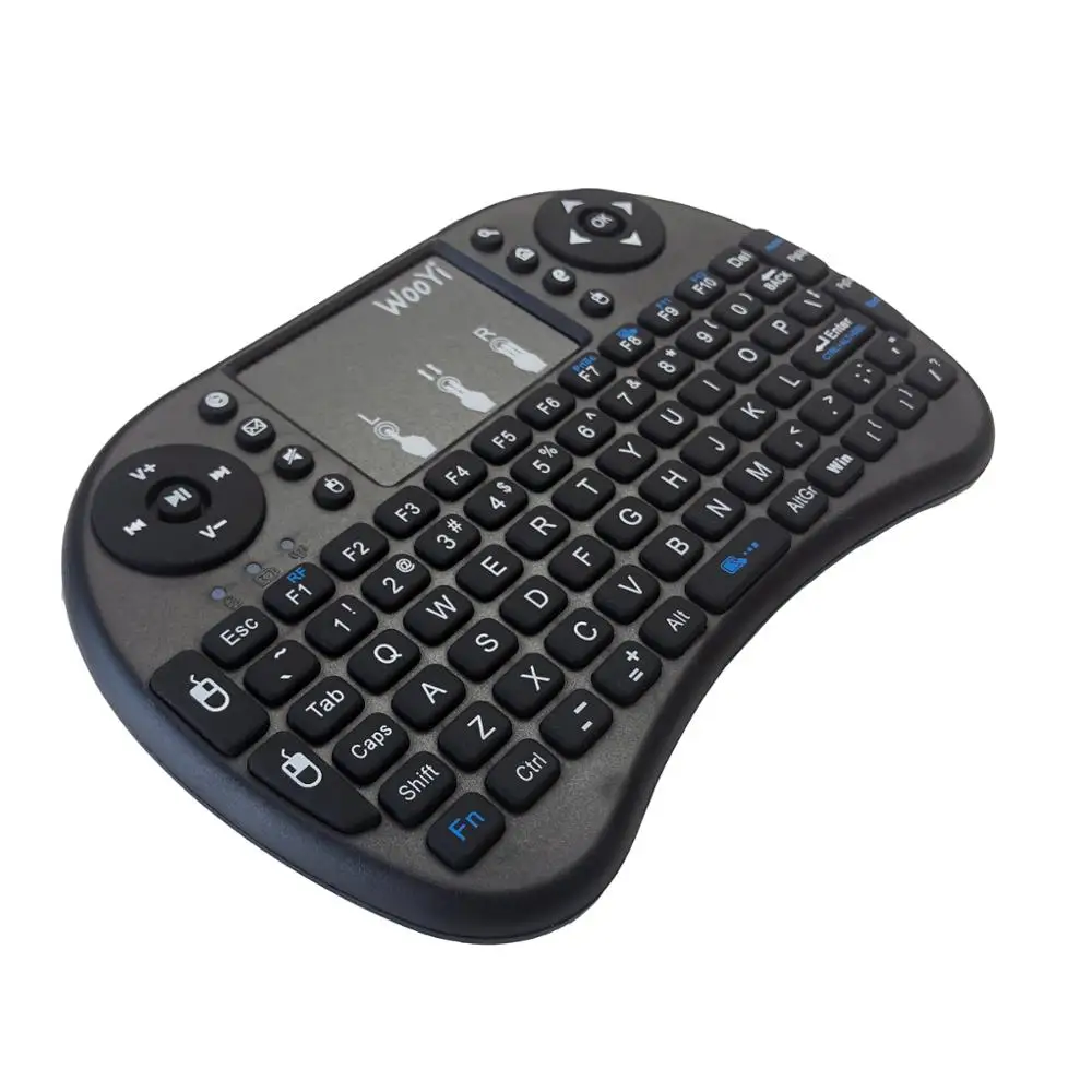 Беспроводная мини клавиатура WooYi i8 2 4 ГГц английская иврит сенсорная QWERTY для