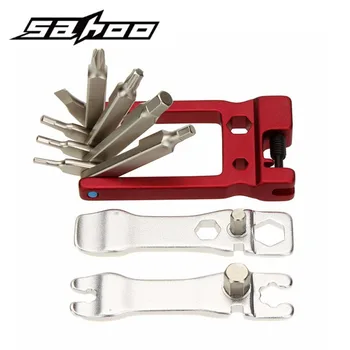 

SAHOO High Quality Multi-function Bicycle Tools 19 in 1 Hex Key Screwdriver Wrench Bike Tools Multi Repair Tool Kit Set Parts
