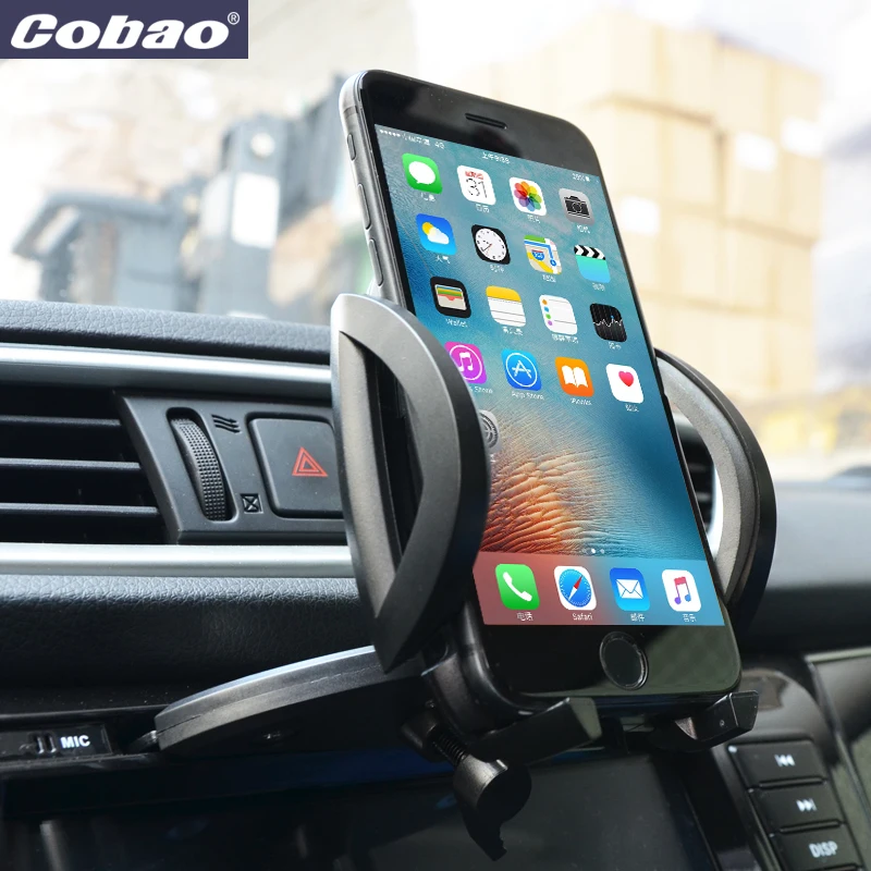 Cobao Universal CD Slot Car Cell Phone Holder Mount For iPhone 5 6 Plus