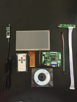 

7 inch Raspberry Pi LCD Display 800*480 TFT Monitor Screen touch panel with Drive Board ( HDMI + VGA + 2AV ) for Raspberry Pi