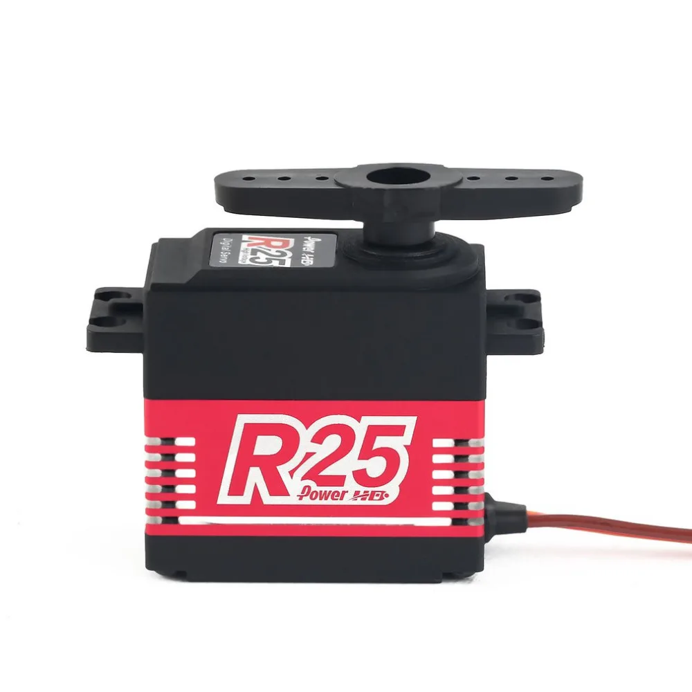

POWER HD R25 Alloy Gear Digital Coreless High Voltage Servo with 25kg High Torque for RC Remote Control Car Boat Ship