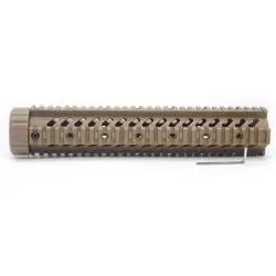 TriRock 12 ''дюймовый Тактический Охота 223/5. 56/M4/AR-15 Quad Rail трубчатое цевье крепление System_Tan Цвет печатных