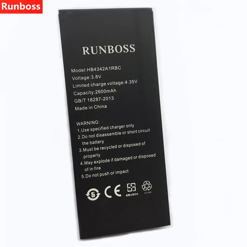 Аккумулятор 2600 мАч для телефона Huawei HB4342A1RBC Y5II Y5 II 2 Ascend 5 + Y6 Honor 4A SCL TL00 5A аккумулятор