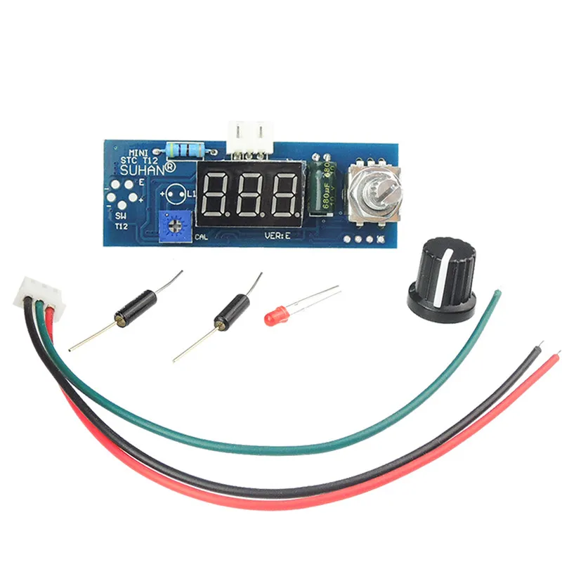 STC T12 DIY Цифровой паяльник станция температура плата контроллера комплект для T2 ручка мини