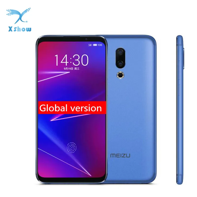 Смартфон глобальная версия Meizu 16 16X 6 ГБ 128 Восьмиядерный процессор Snapdragon 710 экран 0