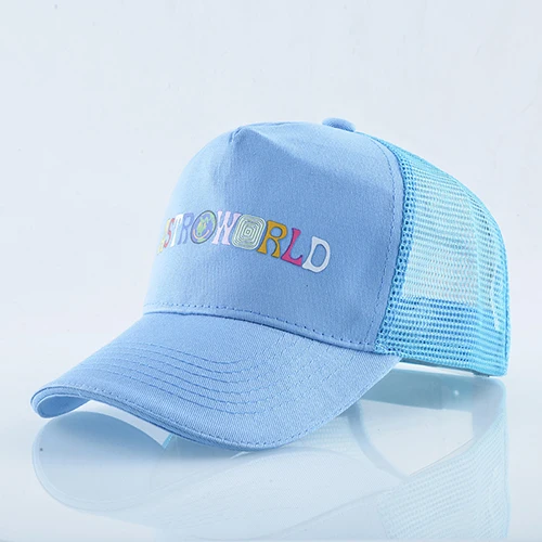 Модная сетчатая Кепка ASTROWORLD Dad Hat хлопок высокого качества sunhat Astroworld бейсболки унисекс с изображением Трэвиса Скотта - Цвет: D