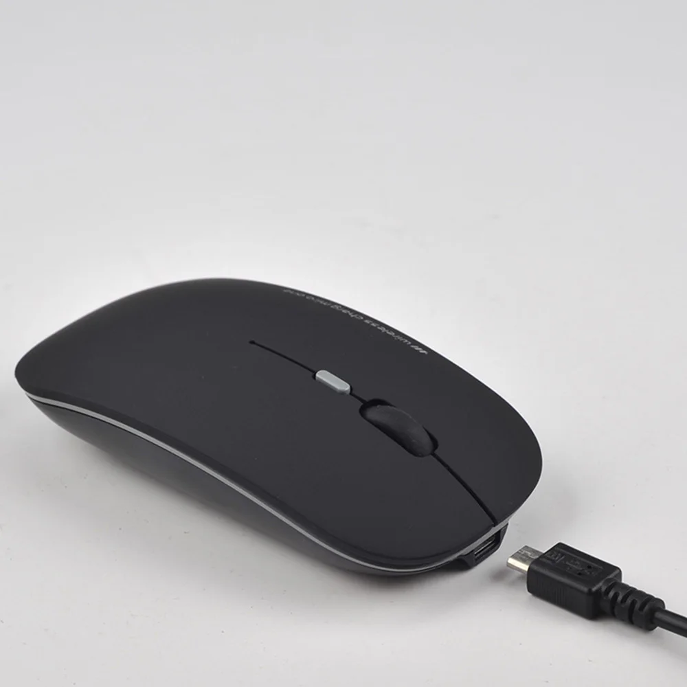 

Brand New Durable 2.4G Rechargeable Wireless Optical Mouse Ultra thin Mute Mice Quick Charging For Notebook Gaming
