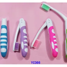 10 шт. Путешествия складной Зубная щётка удалить Красители Отбеливание зубов низкая чувствительность отель одной комнате Зубная щётка Гигиена полости рта