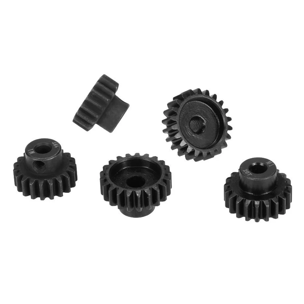 ABWE Best Sale M1 5mm 18T 19T 20T 21T 22T Shaft Steel Pinion Motor Gear Combot Set for 1/8 Off-road Buggy Truck RC Car Brushed ABWE Best Sale M1 5mm 18T 19T 20T 21T 22T Shaft Steel Pinion Motor Gear Combot Set for 1/8 Off-road Buggy Truck RC Car Brushed
