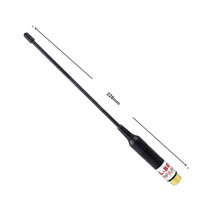 High Quality AL-800 144/430MHz SMA-M Telescopic Antenna for Walkie Talkie Two Way Radio YAESU VX-2R TONGFA UV-985 High Quality AL-800 144/430MHz SMA-M Telescopic Antenna for Walkie Talkie Two Way Radio YAESU VX-2R TONGFA UV-985