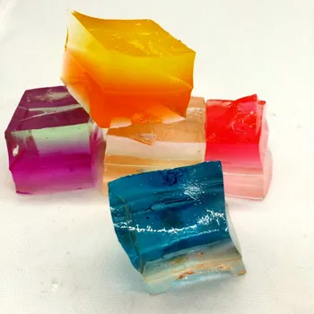 50g/lot Hot sale Square Water Grow Pearls орбиз Balls Water Beads Double Colors Crystal soil plant flower Cultivate SJ011