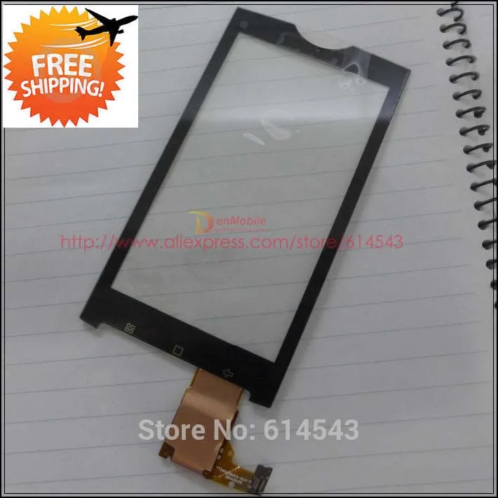 Протестировано для Sony Ericsson Xperia X10 X10i Черный сенсорный экран дигитайзер