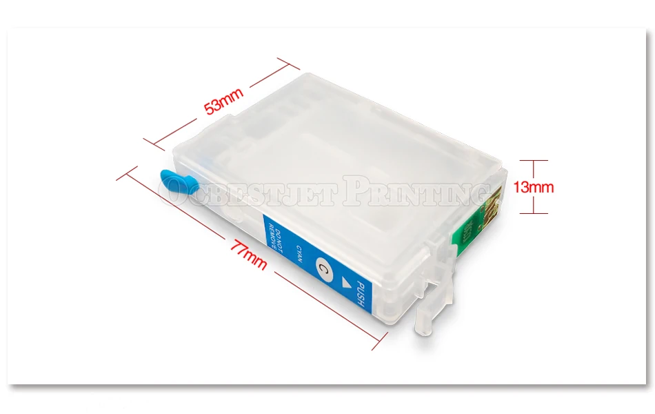 4 цвета/набор T1281-T1284 многоразового картриджа с чипом ARC для Epson Stylus S22 SX125 SX130 SX420W SX425W BX305FW T1281