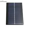 MVPower Mini Panel Solar 6 V 1 W Sistema Solar cargadores de batería del teléfono celular portátil 10*60 * 2,5mm de la célula Solar ► Foto 3/5