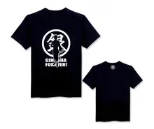 Anime Manga 4 Style Gintama Silver Soul T-shirt Women Men Cosplay T Shirt Mesh Tee 001