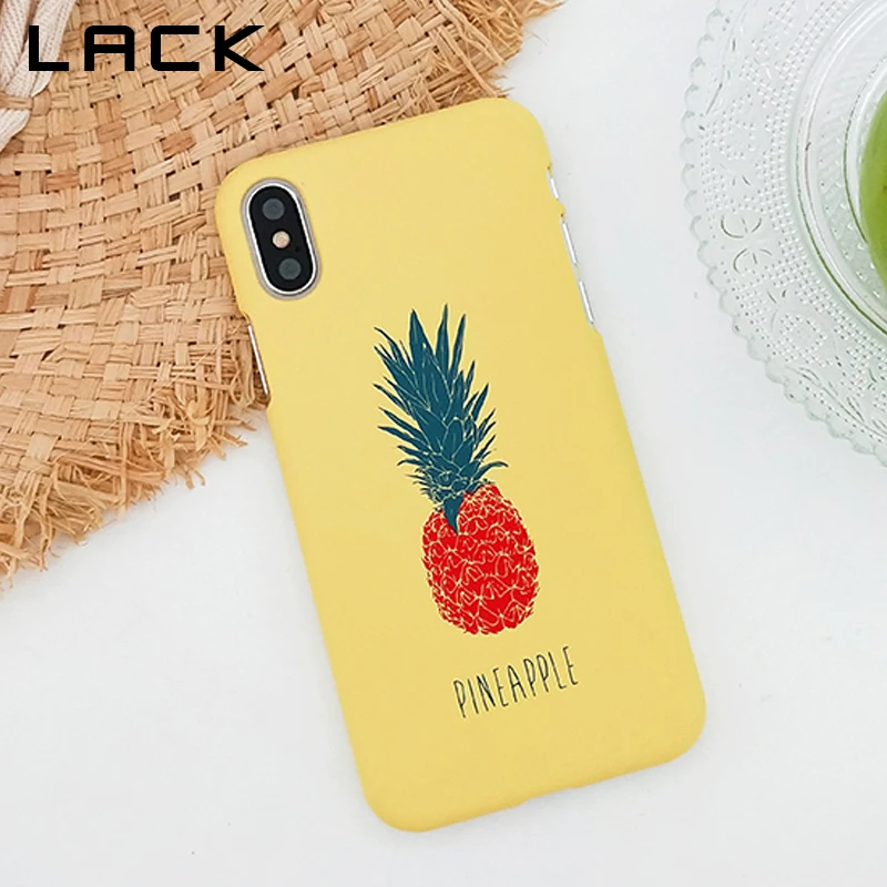 Чехол для телефона LACK Ананасовый iPhone XS Max чехол iphone XR X 6 6S 7 8 Plus ультратонкие