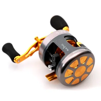 

WOEN All metal XR35 Baitcasting Reel 5.1:1 Gear Ratio+10 Ball Bearings Drum wheel 10 kg braking force Freshwater Fishing