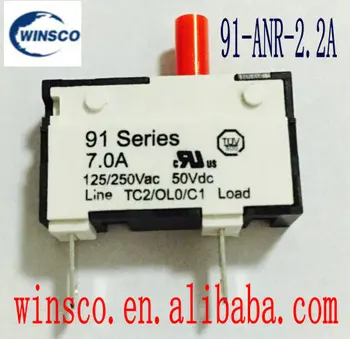 

91-ANR-2.2A 100% NEW KUOYUH 2.2A CIRCUIT BREAKER 91 ANR SERIES 2.2A 20PCS/LOT