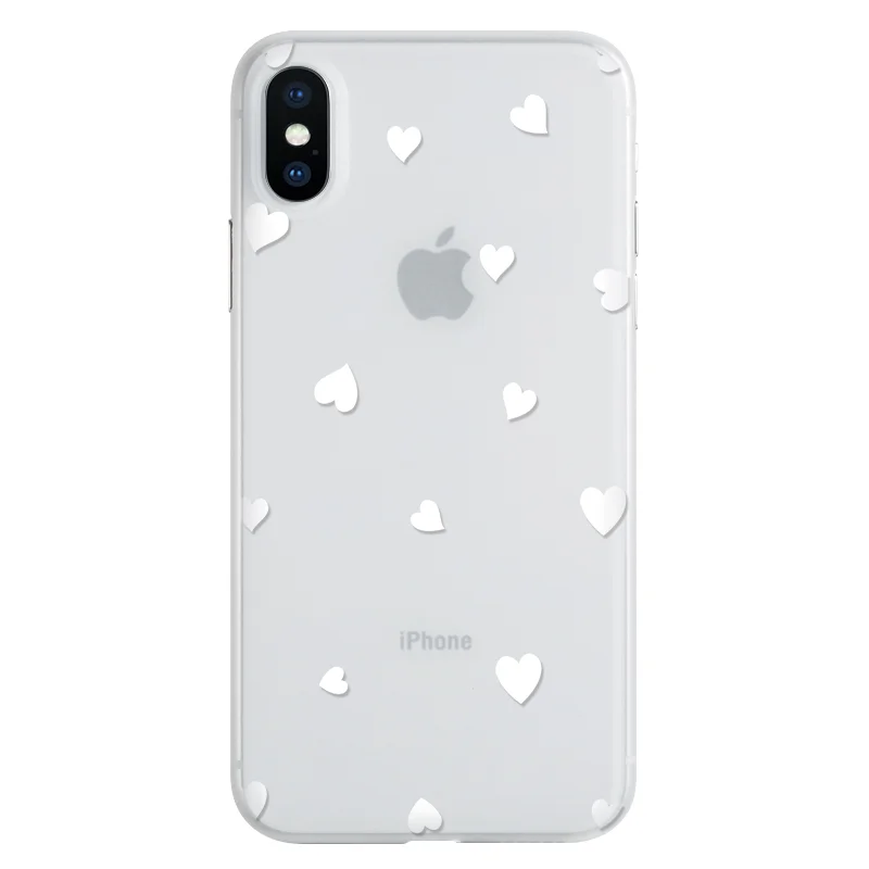 Крышка для samsung Galaxy S10 плюс S10e A3 A5 A7 A9 A6 A8 плюс A30 A40 A50 A70 M10 M20 M30 G530 Lovely Heart ожерелье чехлы - Цвет: 4dax-bai