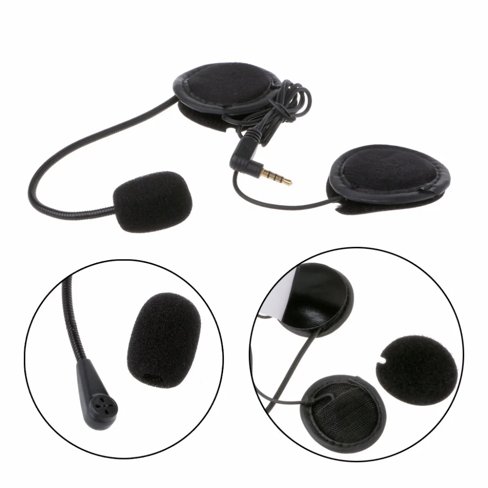 Głośnik mikrofonu miękki przewodowy zestaw słuchawkowy akcesoria do kasku motocyklowego domofon bluetooth domofon praca z dowolną wtyczką 3,5mm Głośnik mikrofonu miękki przewodowy zestaw słuchawkowy akcesoria do kasku motocyklowego domofon bluetooth domofon praca z dowolną wtyczką 3,5mm