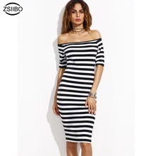 ZSIIBO OCLYQ57 женское летнее платье облегающее платье Полосатое платье короткий рукав Плюс Размер Женская одежда платья до середины икры