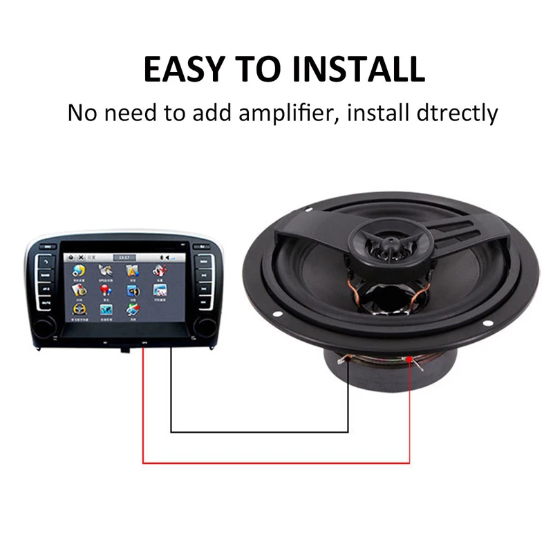 6 inch Car Coaxial Speaker10
