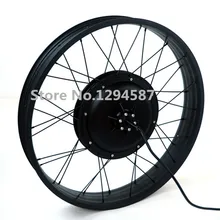 Горячая Распродажа 2" x 4,0 Электрический fat bike motor wheel1500w, коробка fat bike motor wheel, fat bike rim