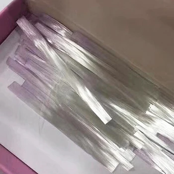 

100 Pcs Fiberglass Nails Extension Tips Nail Building Manicure Tool for Nail Art Salon 669