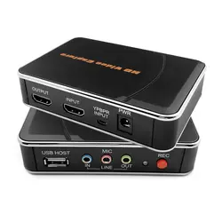 Ezcap280 HDMI YPbPr HD игры записывающее устройство коробка Запись видео для Xbox PS3 PS4 ТВ STB медицинский DVD видео Камера