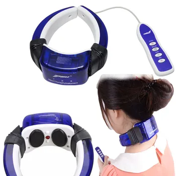 

Shiatsu Neck Massager Meridian Therapy Massage Neck Mask Care Far Infrared Heating Warmer Pain Relief Body Neck Pain Massager