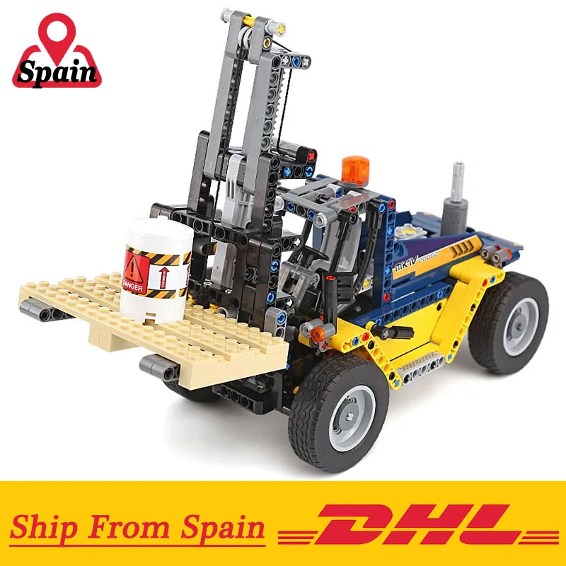 

Technic Series 20082 Heavy Duty Forklift Model Building Blocks Bricks Set Toys Christmas Gifts Compatible with Legoings 42079