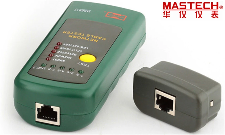 

2017 New Mastech MS6811 Handheld Network Cable Tester Line Tracker UTP and STP wiring Test Meter