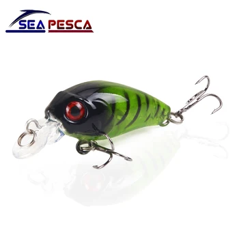 

SEAPESCA Mini Plastic Bait 40mm 3.5g Minnow Fishing Lure Isca Artificial Hard Wobblers Lifelike Crankbait Japan Fish JK24
