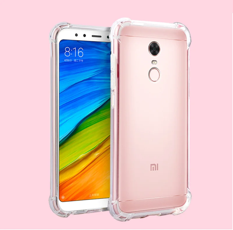 transparent silicone case xiaomi redmi 5 plus (1)