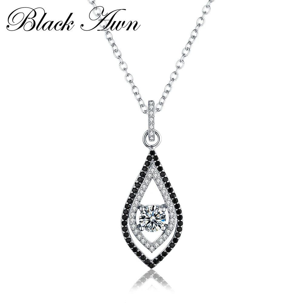 Женское ожерелье из серебра 925 пробы с подвеской|fine jewelry|necklace pendant womennecklace women |