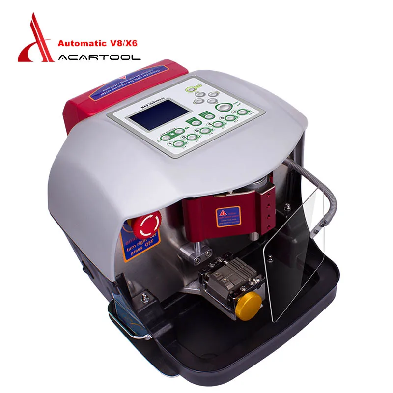 

DHL free shipping Automatic V8/X6 Key Cutting Machine Automatic X6 Car Key Cutting Machine V8 Auto Key Programmer x6 key