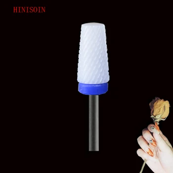 

White Ceramic- 1 Pcs/Lot-Nail Drill Bit - Tapered Barrel Bit - (0124.060)