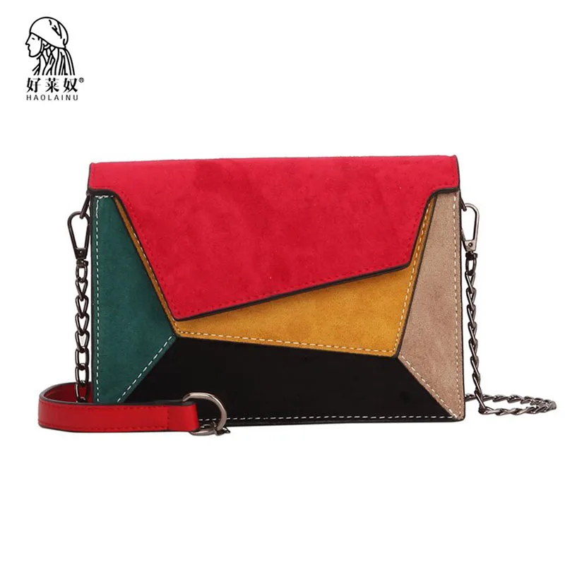 Women Bags Vintage Scrub Leather Patchwork Messenger Bag Flap Clutch Bags Designer Mini Female Chain Shoulder Bag Women Handbag Women Bags Vintage Scrub Leather Patchwork Messenger Bag Flap Clutch Bags Designer Mini Female Chain Shoulder Bag Women Handbag
