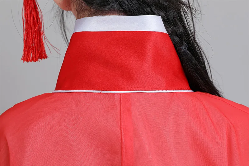 Династия Тан Фея Hanfu танцевальное платье для девочек Традиционный Элегантный костюм принцессы Детская древняя национальная маскарадная сценическая одежда