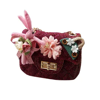 

Cotton floral cartoon women mini handbag ladies shoulder cross-body bag female phone pouch bolso mujer bolsa feminina for girls