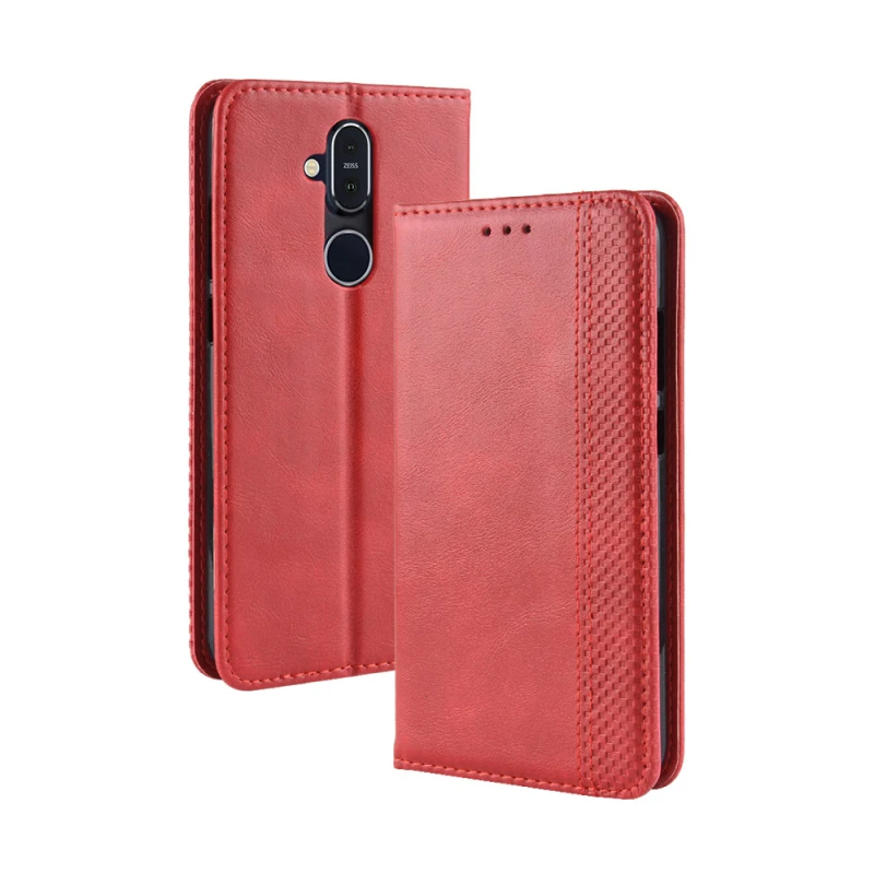 Nokia 8.1 (X7) Retro leather flip case_92