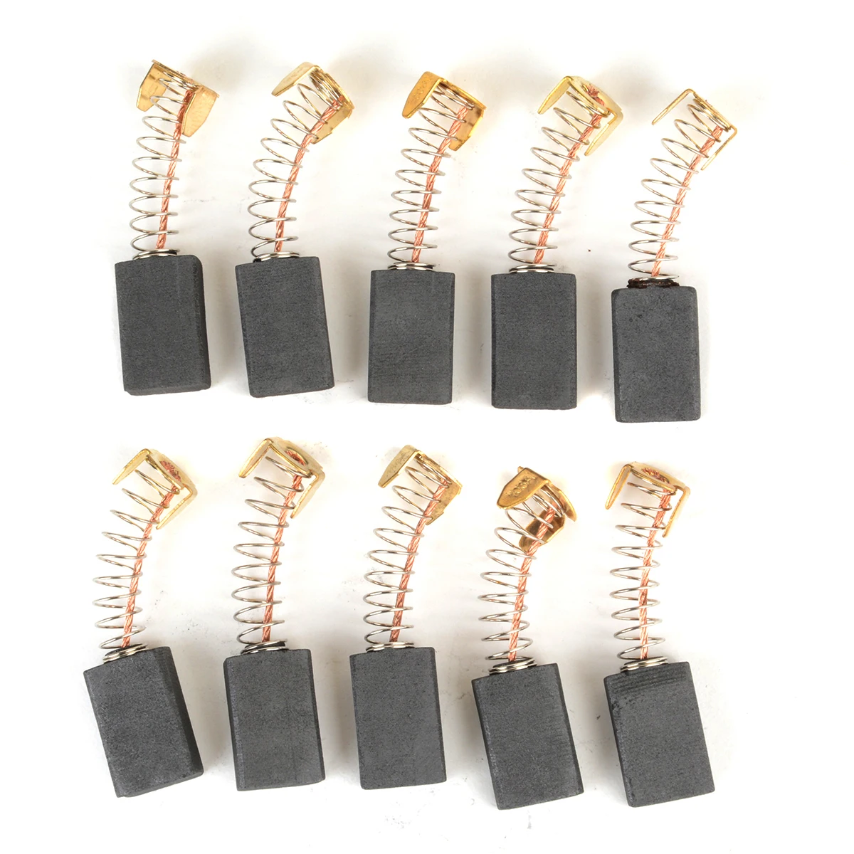 10pcs 6 x 12 x 20mm Universal Motor Carbon Brushes For Electric Tools