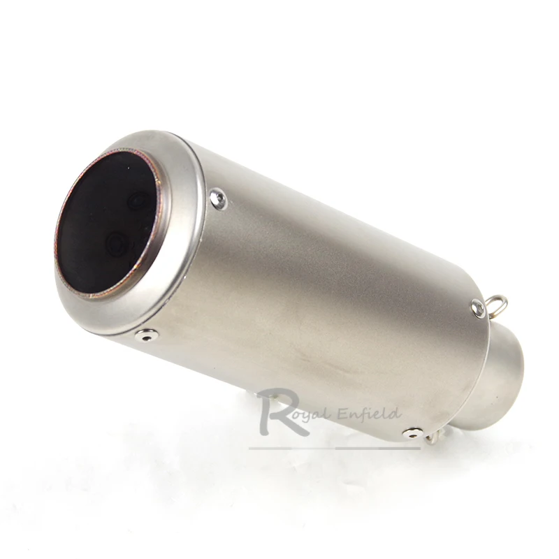 Envío libre motocicleta Escape silenciador Escape con DB asesino catalítico ajuste 51mm tubo de Escape para YAMAHA para HONDA