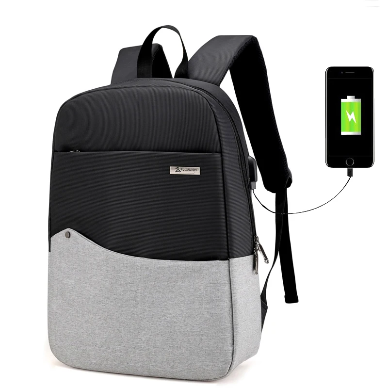 

Men Laptop Backpack for 15.6 Inch USB Charging Backpacks Computer Anti-theft Bags Male Lady Leisure Daypack Women Travel Bag