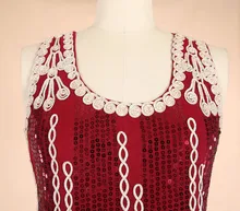 BLINGSTORY New Sexy Sequin Embroidery Chain Sleeveless Summer Fashion vestido sexy club Dress Feminino MD89072