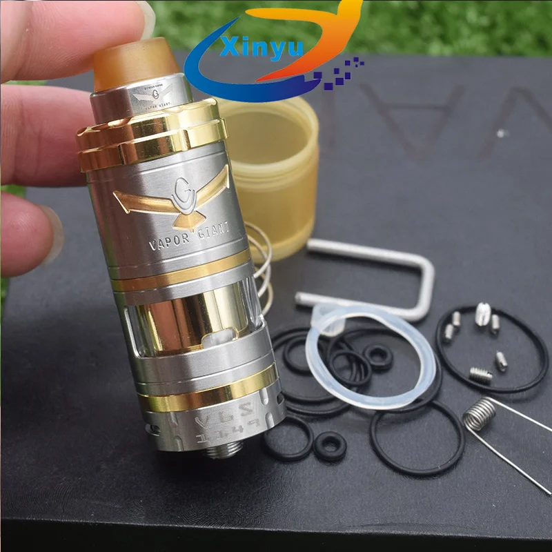Мод YFTK Style stratum zero с Vapor Giant v6S 23 мм RTA 316 нержавеющая сталь один мод 18650 21700 моды для