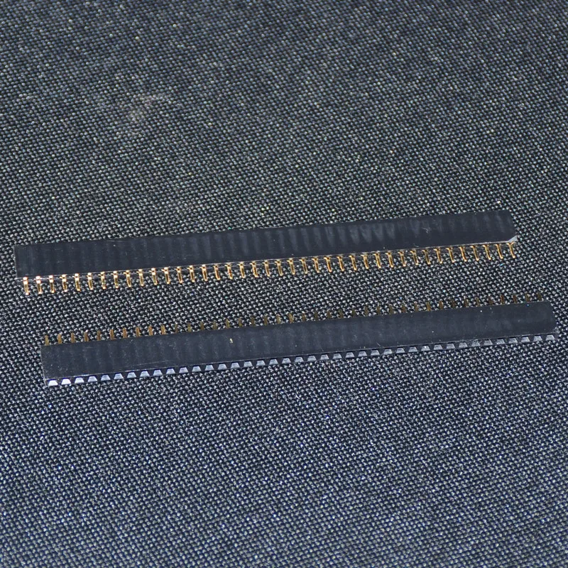 20 шт. одногнездовой штыревой разъем для Arduino 1x40 ряда прямой полоса 2 54 мм Разъемы 40