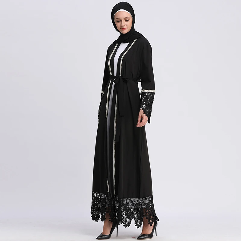 Платье Дубая Катар ОАЭ кимоно кардиган мусульманское платье хиджаб Абая для женщин халат Восточный халат из марокена турецкая исламская