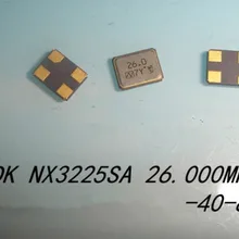200 шт. для NX3225SA 26 м 26 МГц 26,000 МГц 10PF+-10PPM пассивный кварцевый генератор для NDK
